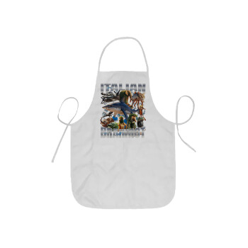 Italian Brainrot, Ποδιά Σεφ ολόσωμη κοντή  Παιδική (44x62cm)