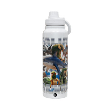 Italian Brainrot, 1L Stainless Steel Thermal Bottle with Phone Holder & Double Wall Insulation