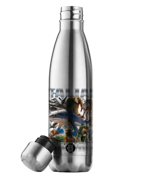 Italian Brainrot — Μεταλλικό παγούρι θερμός Inox (Stainless steel), διπλού τοιχώματος, 500ml