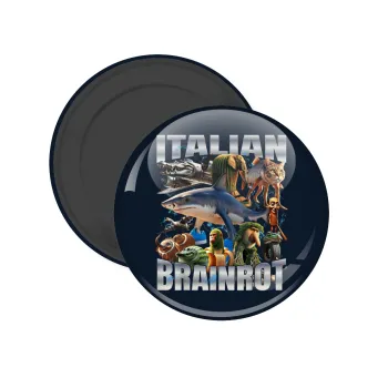 Italian Brainrot, Μαγνητάκι ψυγείου στρογγυλό διάστασης 5cm