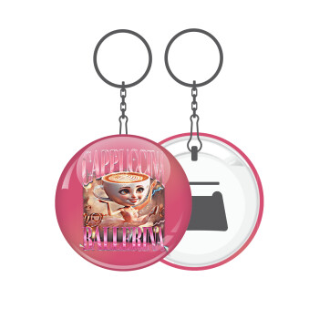 BALLERINA CAPUCHINA FUNK, Μπρελόκ μεταλλικό 5cm με ανοιχτήρι