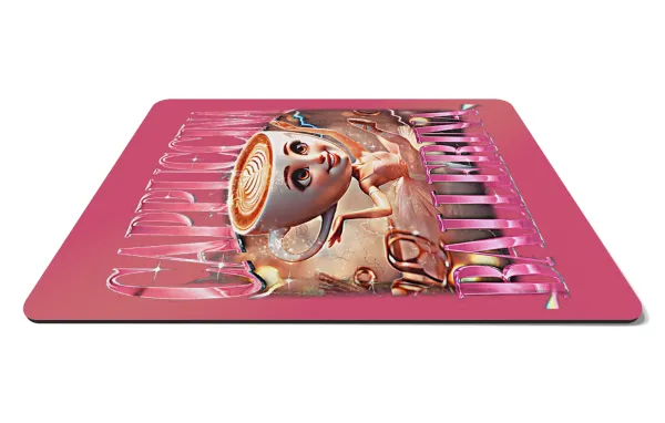 BALLERINA CAPUCHINA FUNK — Mousepad rect 27x19cm