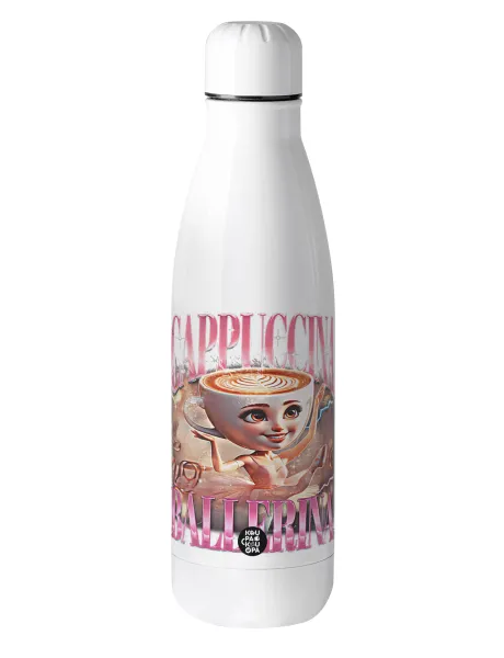 BALLERINA CAPUCHINA FUNK — Metal mug thermos (Stainless steel), 500ml