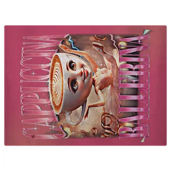 BALLERINA CAPUCHINA FUNK, Επιφάνεια κοπής γυάλινη (38x28cm)