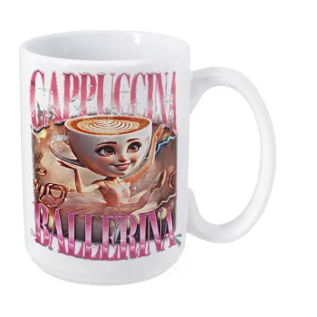 BALLERINA CAPUCHINA FUNK, Κούπα Mega, κεραμική, 450ml
