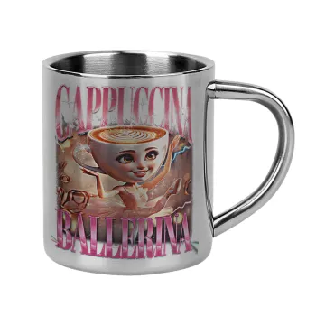 BALLERINA CAPUCHINA FUNK, Κούπα Ανοξείδωτη διπλού τοιχώματος 300ml