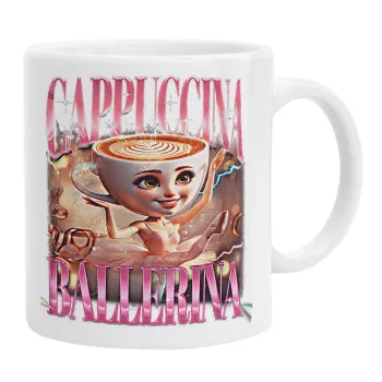 BALLERINA CAPUCHINA FUNK, Ceramic coffee mug, 330ml