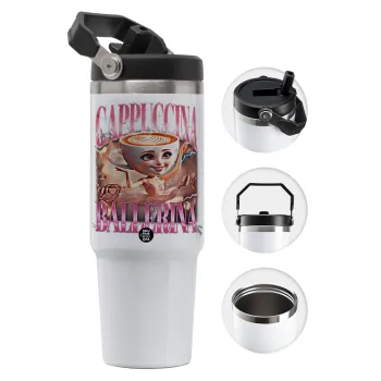 BALLERINA CAPUCHINA FUNK, Θερμός Ανοξείδωτο 30oz με χερούλι