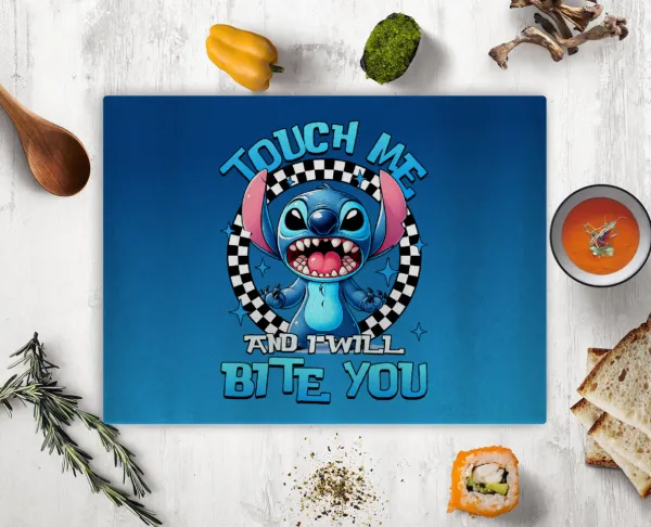 Stitch Touch Me And I Will Bite You — 2