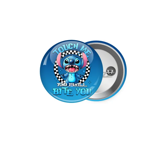 Stitch Touch Me And I Will Bite You — 1