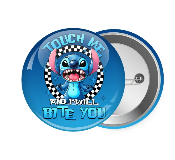 Stitch Touch Me And I Will Bite You — 1