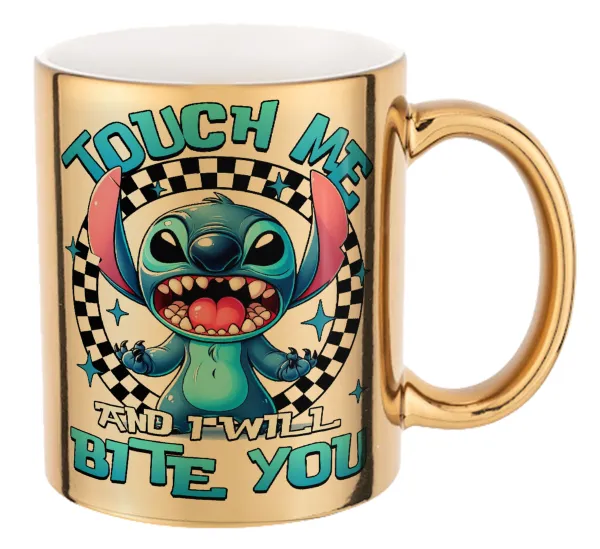 Stitch Touch Me And I Will Bite You — 1