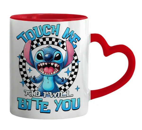 Stitch Touch Me And I Will Bite You — 1