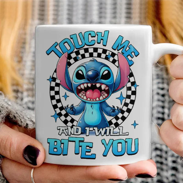 Stitch Touch Me And I Will Bite You — 3
