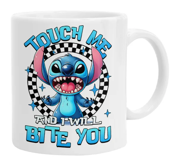Stitch Touch Me And I Will Bite You — 1