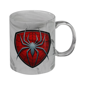 Spider-man, Mug ceramic marble style, 330ml