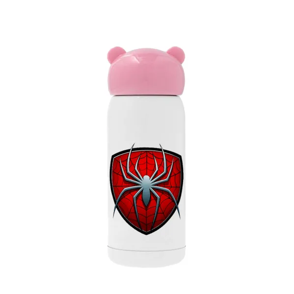 Spider-man — Ροζ ανοξείδωτο παγούρι θερμό (Stainless steel), 320ml