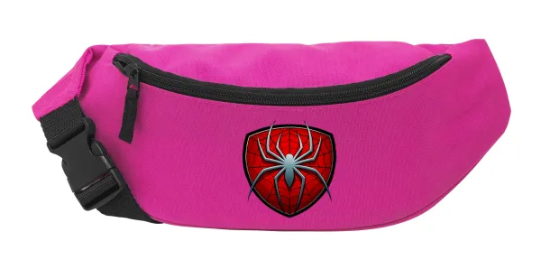 Spider-man — Unisex waist bag (banana) in PINK color with 2 pockets