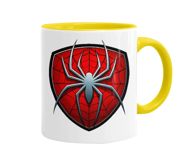 Spider-man — Κεραμική Κίτρινη, 330ml