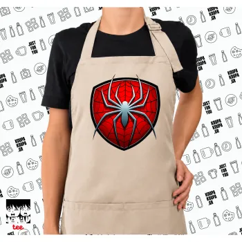 Spider-man, Ποδιά μακριά Σεφ ολόσωμη με τσέπες SAND (ΕΝΗΛΙΚΩΝ)