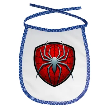 Spider-man, Σαλιάρα μωρού αλέκιαστη με κορδόνι Μπλε