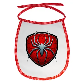 Spider-man, Σαλιάρα μωρού αλέκιαστη με κορδόνι Κόκκινη