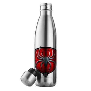 Spider-man, Inox (Stainless steel) double-walled metal mug, 500ml