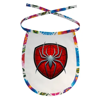 Spider-man, Σαλιάρα μωρού αλέκιαστη με κορδόνι Χρωματιστή