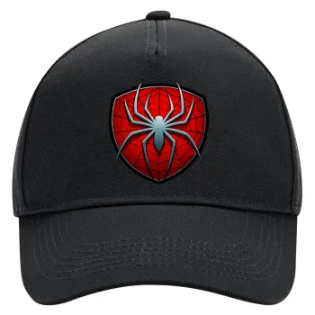 Spider-man, Adult Ultimate Hat BLACK, (100% COTTON DRILL, ADULT, UNISEX, ONE SIZE)