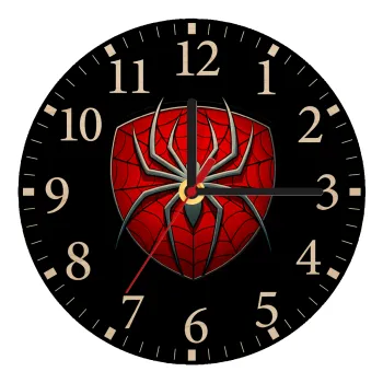Spider-man, Ρολόι τοίχου ξύλινο plywood (20cm)
