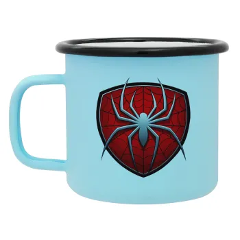 Spider-man, Κούπα Μεταλλική εμαγιέ ΜΑΤ σιέλ 360ml