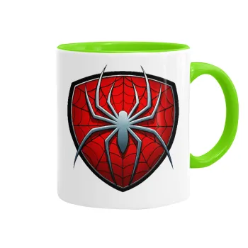 Spider-man, Κούπα χρωματιστή βεραμάν, κεραμική, 330ml