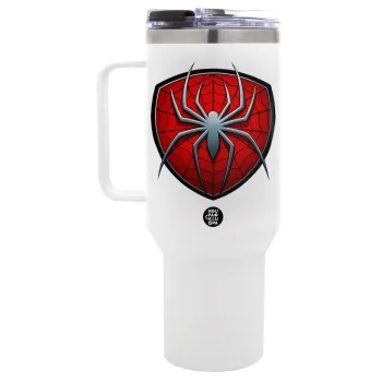 Spider-man, Mega Tumbler με καπάκι, διπλού τοιχώματος (θερμό) 1,2L