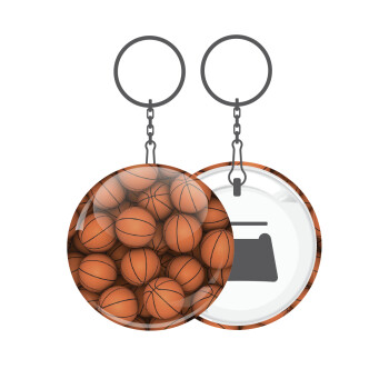 Basketballs, Μπρελόκ μεταλλικό 5cm με ανοιχτήρι