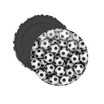 Soccer balls, Μαγνητάκι ψυγείου στρογγυλό διάστασης 5cm
