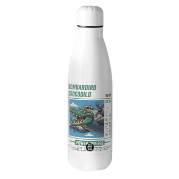 Bombardiro Crocodilo, Metal mug thermos (Stainless steel), 500ml