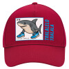 Adult Ultimate Hat RED, (100% COTTON DRILL, ADULT, UNISEX, ONE SIZE)