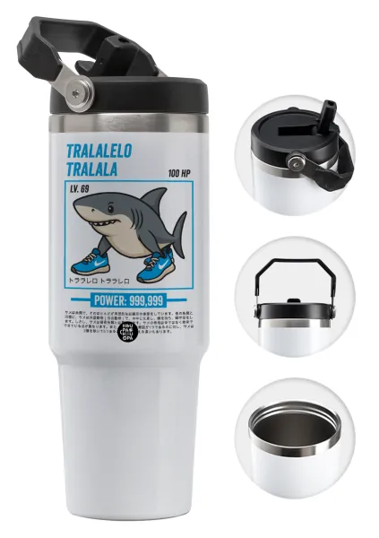 Tralalero Tralala — Θερμός Ανοξείδωτο 30oz με χερούλι