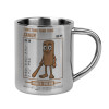 Mug Stainless steel double wall 300ml