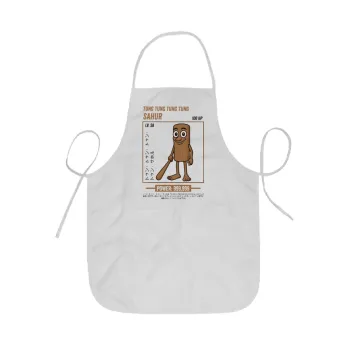 Tung Tung Tung Sahur, Ποδιά Σεφ ολόσωμη κοντή  Παιδική (44x62cm)