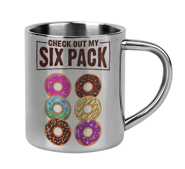 Check Out My Six Pack — Κούπα Ανοξείδωτη διπλού τοιχώματος 300ml