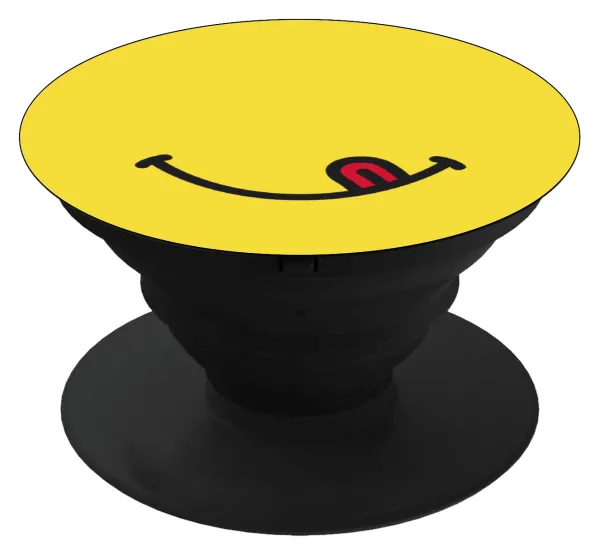 Χαμόγελο — Phone Holders Stand  Μαύρο Βάση Στήριξης Κινητού στο Χέρι