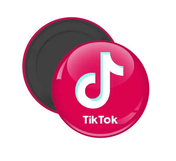 tik tok pink — (5cm)