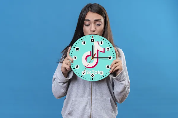 tik tok blue — 2