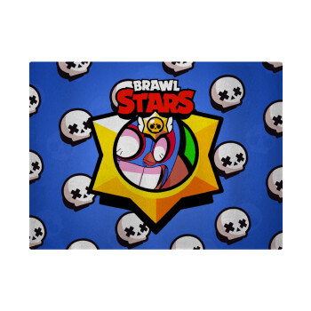 Brawl Stars El primo, Επιφάνεια κοπής γυάλινη (38x28cm)