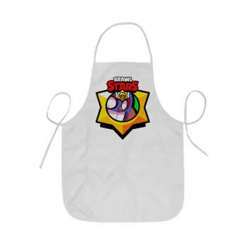 Brawl Stars El primo, Ποδιά Σεφ ολόσωμη κοντή  Παιδική (44x62cm)