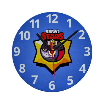 Brawl Stars El primo, Ρολόι τοίχου γυάλινο (20cm)