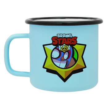 Brawl Stars El primo, Κούπα Μεταλλική εμαγιέ ΜΑΤ σιέλ 360ml