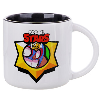 Brawl Stars El primo, Κούπα κεραμική 400ml Λευκή/Μαύρη