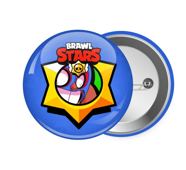 Brawl Stars El primo — Pin badge, 7.5cm